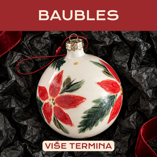 Christmas Baubles Workshop – Make 3 Ornaments