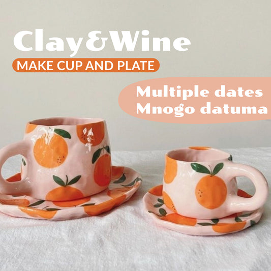 Clay & Wine: Cup & plate | workshop