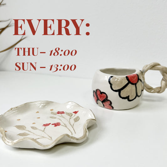 Clay & Wine: Cup & plate | workshop