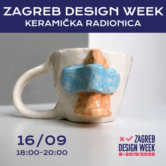 Set of 2 Cups | Zagreb Design Week | 16.09